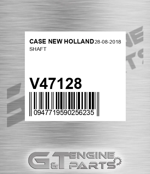 V47128 CASE NEW HOLLAND Shaft