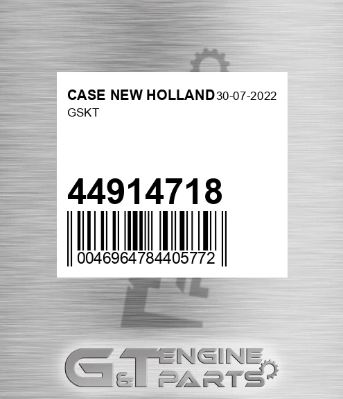 44914718 Gskt for CASE NEW HOLLAND