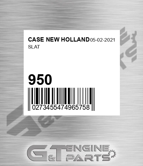 950 Slat
