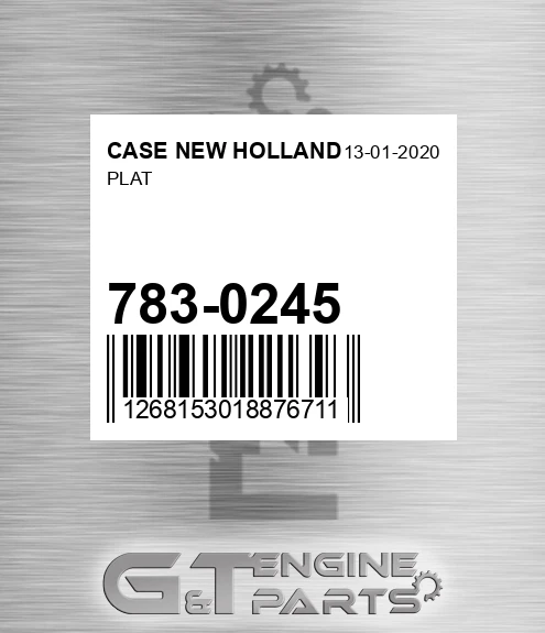 783-0245 Plat