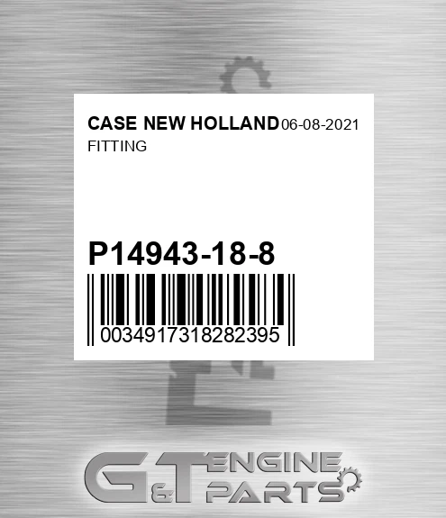 P14943-18-8 Fitting