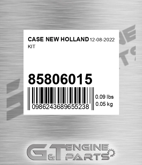 85806015 CASE NEW HOLLAND Kit