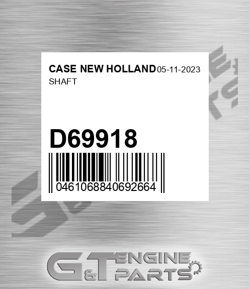 D69918 Shaft