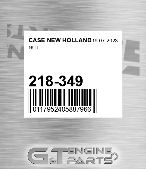 218-349 Nut