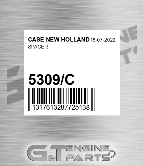 5309/C Spacer for CASE NEW HOLLAND