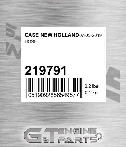 219791 CASE NEW HOLLAND Hose