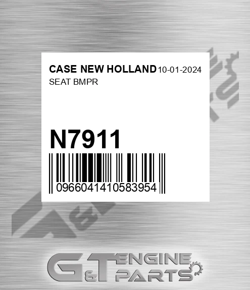 N7911 Seat Bmpr