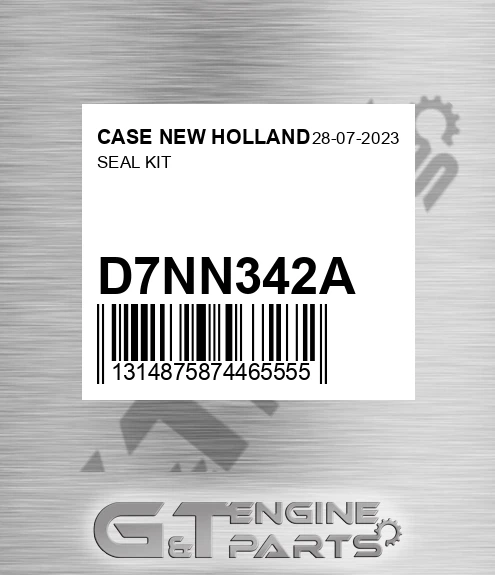 D7NN342A Seal Kit for CASE NEW HOLLAND