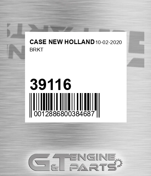 39116 CASE NEW HOLLAND Brkt