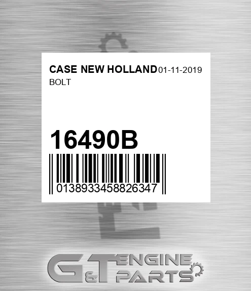 16490B Bolt