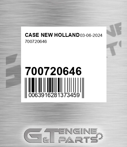 700720646 CASE NEW HOLLAND