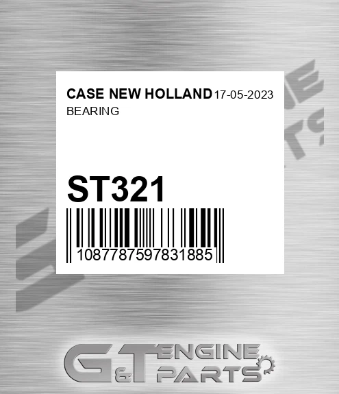 ST321 CASE NEW HOLLAND Bearing