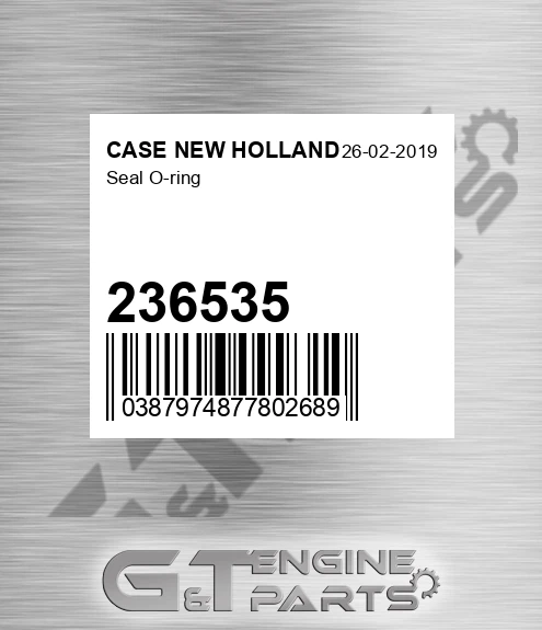 236535 Seal O-ring