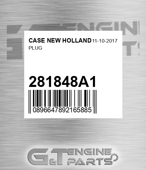281848A1 Plug for CASE NEW HOLLAND