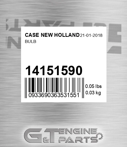 14151590 Bulb