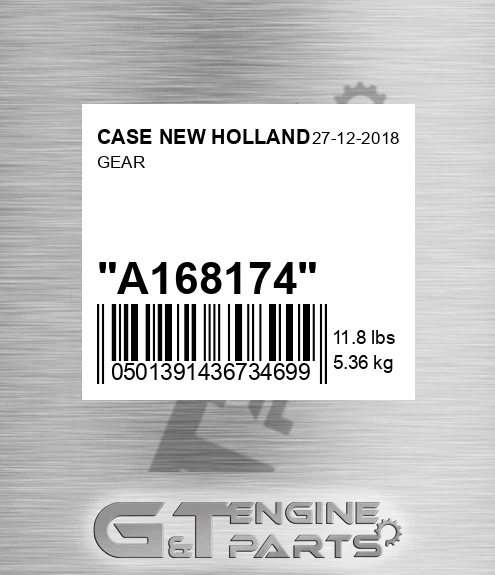 A168174 Gear