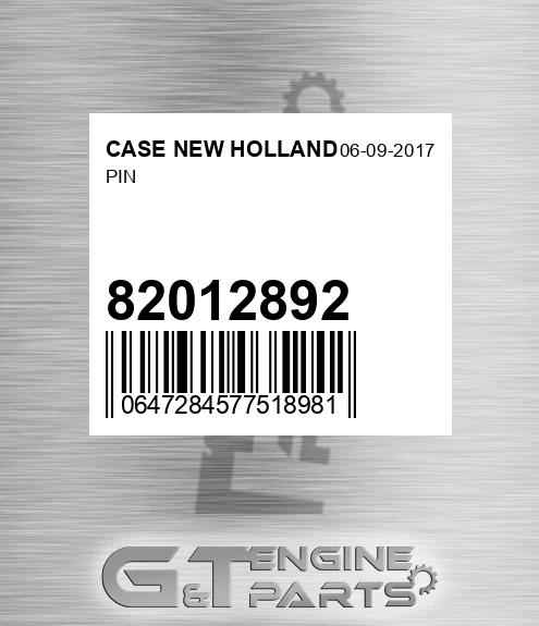 82012892 Pin