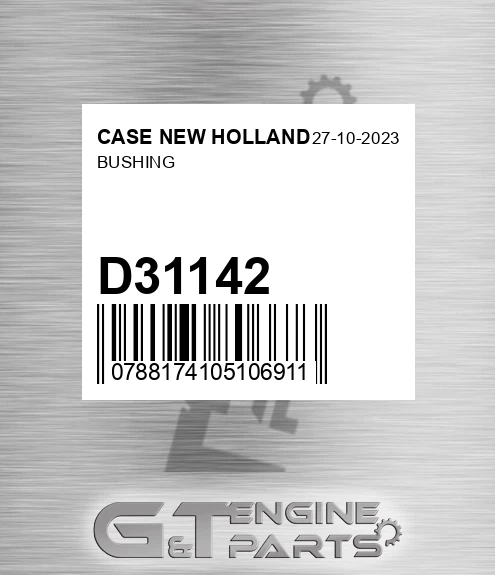 D31142 CASE NEW HOLLAND Bushing