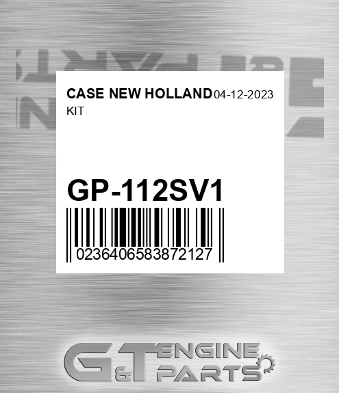 GP-112SV1 Kit for CASE NEW HOLLAND