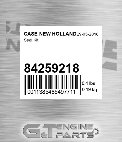 84259218 Seal Kit
