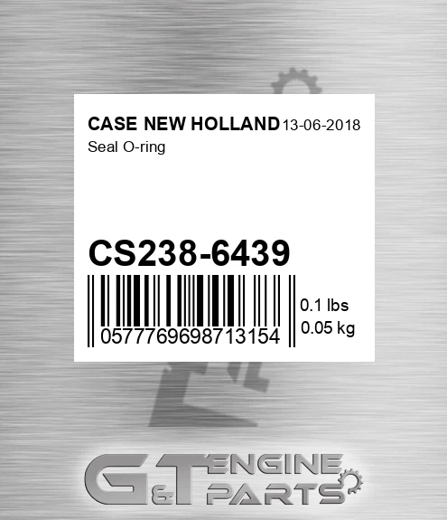 CS238-6439 Seal O-ring