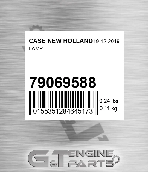 79069588 CASE NEW HOLLAND Lamp