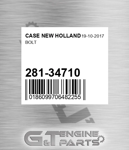 281-34710 Bolt