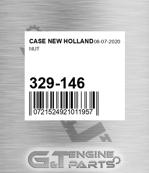 329-146 Nut for CASE NEW HOLLAND