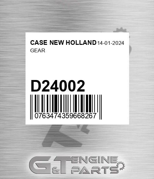 D24002 Gear