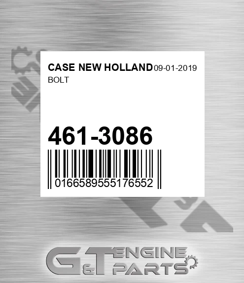 461-3086 Bolt for CASE NEW HOLLAND