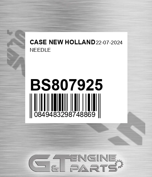 BS807925 Needle