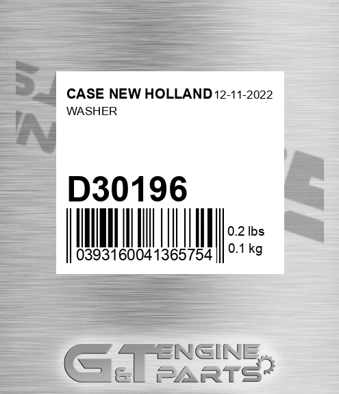 D30196 Washer