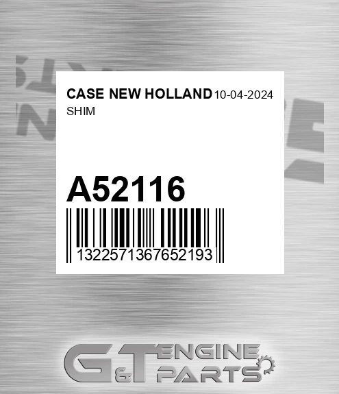 A52116 Shim