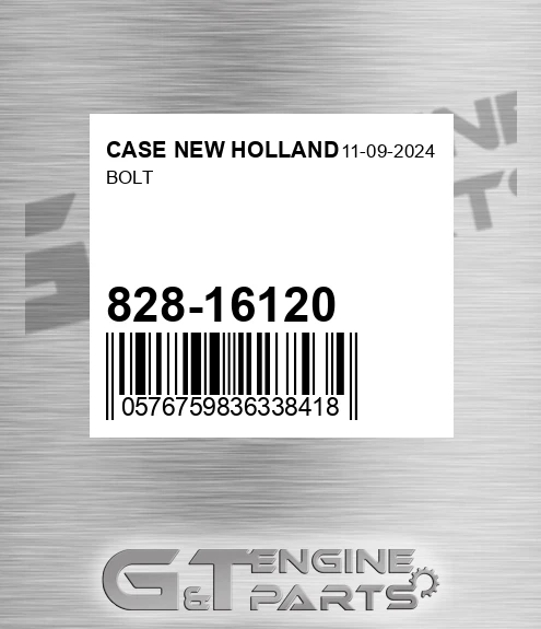 828-16120 Bolt