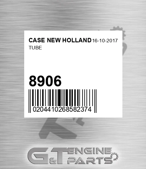 8906 Tube for CASE NEW HOLLAND