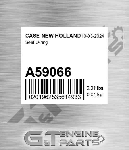 A59066 Seal O-ring