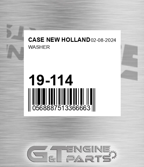 19-114 Washer