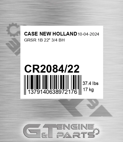 CR2084/22 Grsr 1b 22" 3/4 Bh