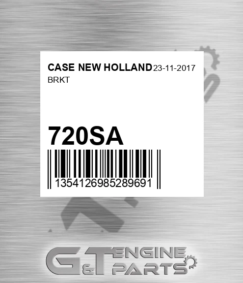 720SA CASE NEW HOLLAND Brkt