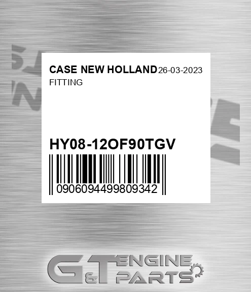HY08-12OF90TGV Fitting