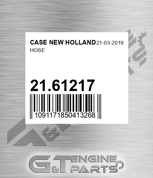 21.61217 Hose for CASE NEW HOLLAND