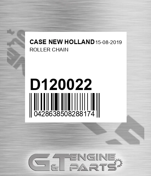 D120022 Roller Chain