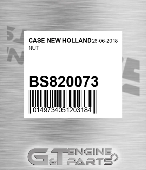 BS820073 Nut