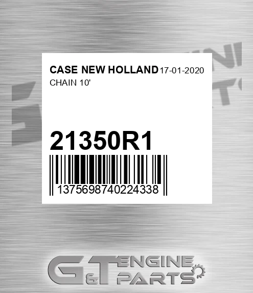 21350R1 Chain 10' for CASE NEW HOLLAND