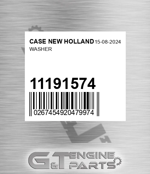 11191574 Washer for CASE NEW HOLLAND