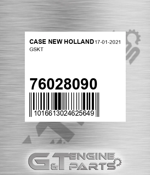 76028090 Gskt for CASE NEW HOLLAND