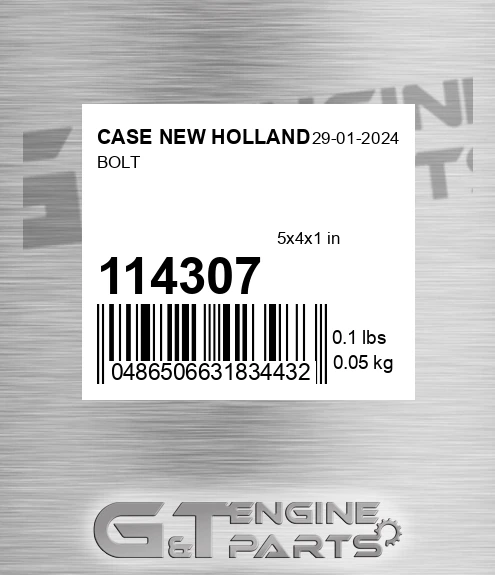 114-307 Bolt