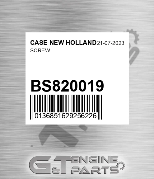 BS820019 Screw