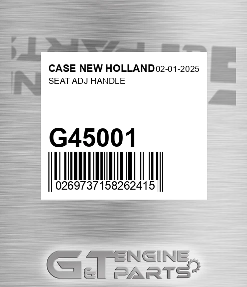 G45001 Seat Adj Handle