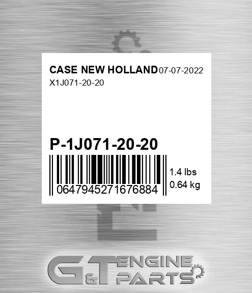 P-1J071-20-20 X1j071-20-20